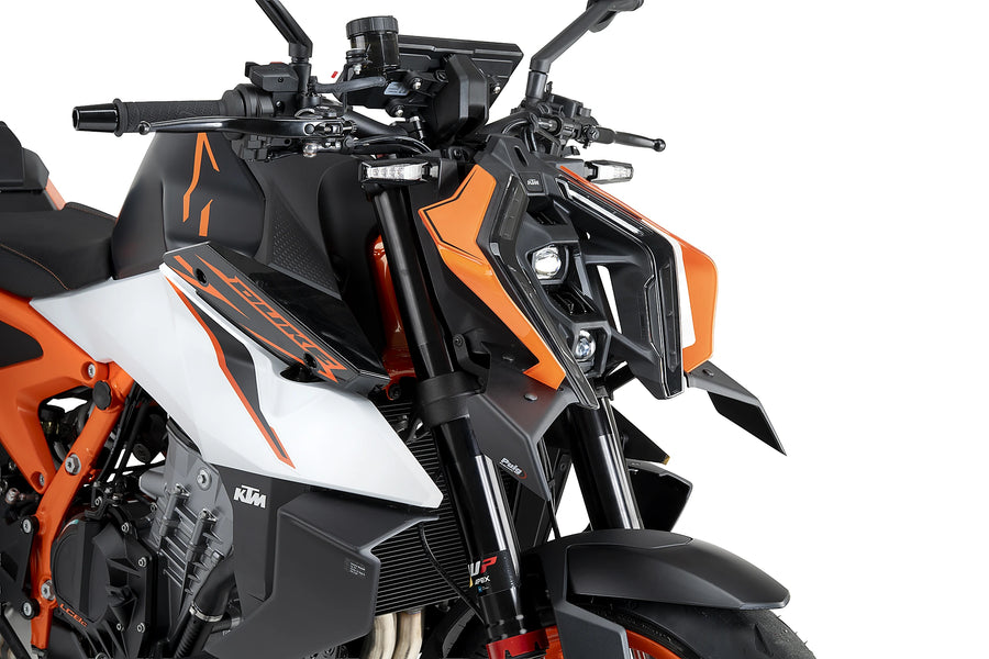 KTM 990 Duke [2024] - Naked-Frontspoiler | Mattschwarz | PUIG 22178J