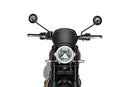 TRIUMPH Scrambler 1200X [2025] - přední panel PUIG z ABS | Matná černá | PUIG 22223J