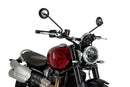 TRIUMPH Scrambler 1200X [2025] – ALU čelní deska – stříbrná-8