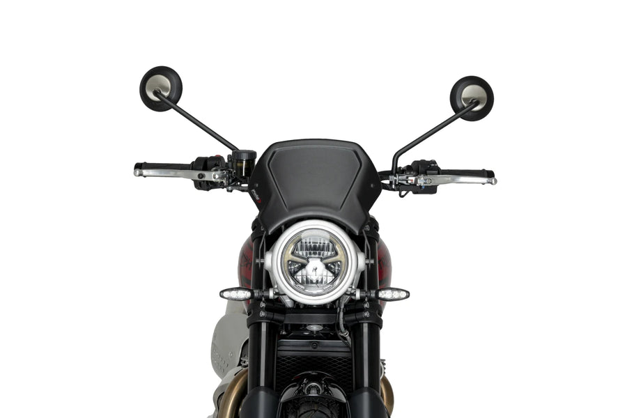 TRIUMPH Scrambler 1200X [2025] – ALU čelní deska – černá