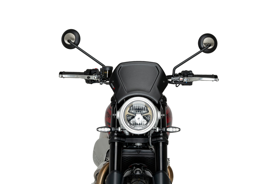 TRIUMPH Scrambler 1200X [2025] – ALU čelní deska – stříbrná