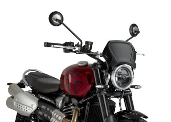 TRIUMPH Scrambler 1200X [2025] – Přední panel ABS – Matná černá - 0