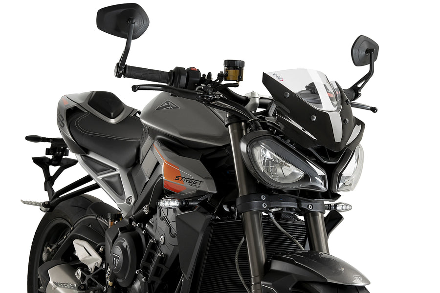 TRIUMPH STREET TRIPLE 765 RS [2025] - Sportovní čelní sklo nové generace | Jasno | PUIG 22234W