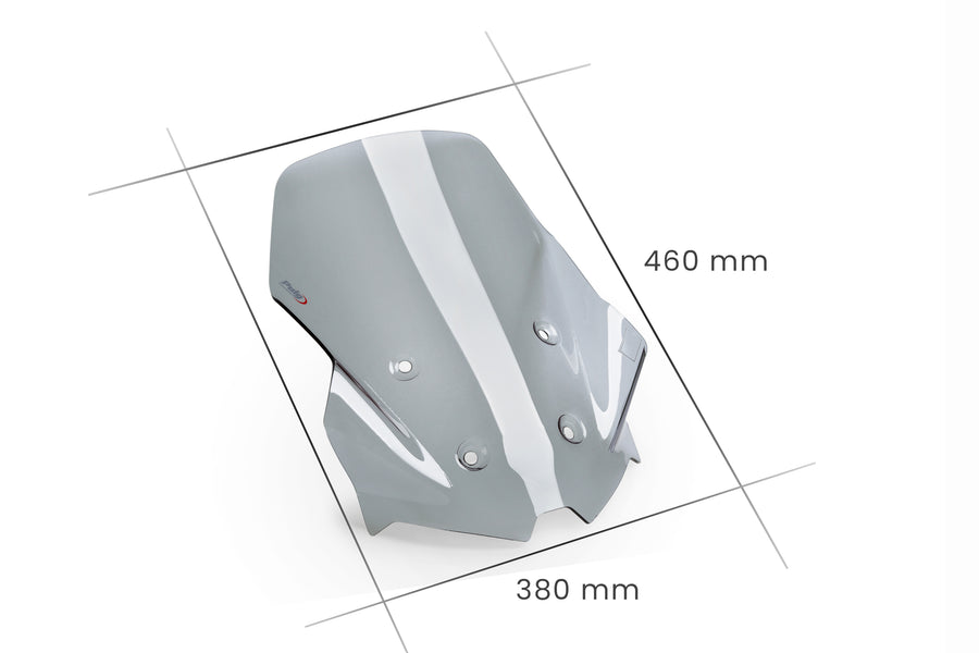 VOGE 900DSX [2025] – Touring Screen – Transparentní