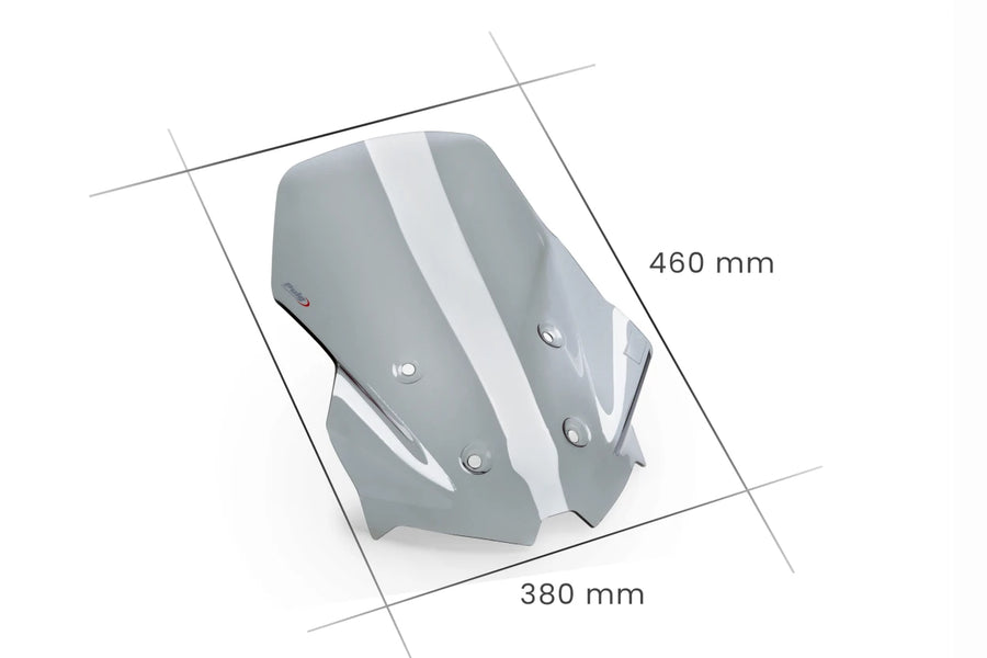 VOGE 900DSX [2025] – Touring Screen – Transparentní