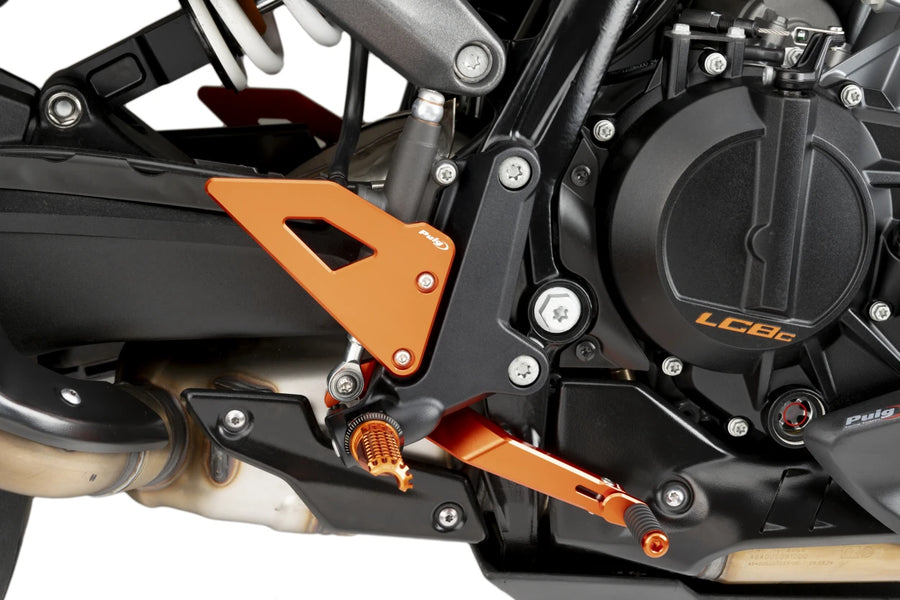KTM 990 DUKE R [2025] – Patní desky – Černá
