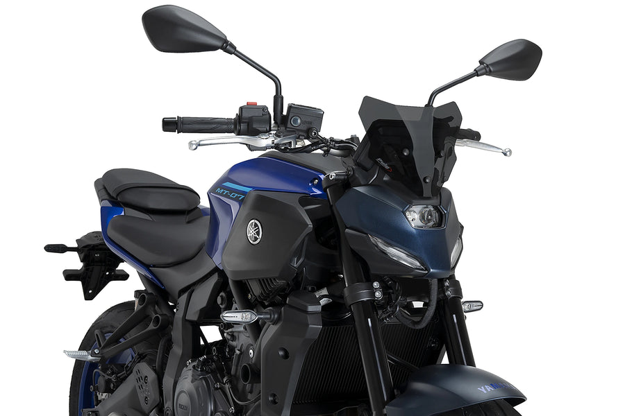 YAMAHA MT-07 Y-AMT [2025] - Sportovní čelní sklo nové generace | Silně tónovaný | PUIG 22412F