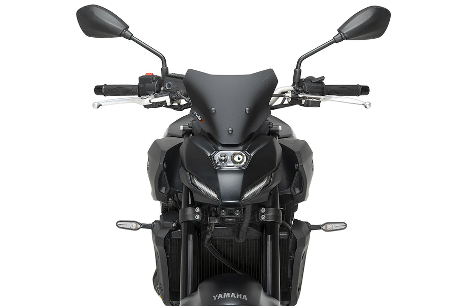 YAMAHA MT-07 Y-AMT [2025] - Sportovní čelní sklo nové generace | Matná černá | PUIG 22412J