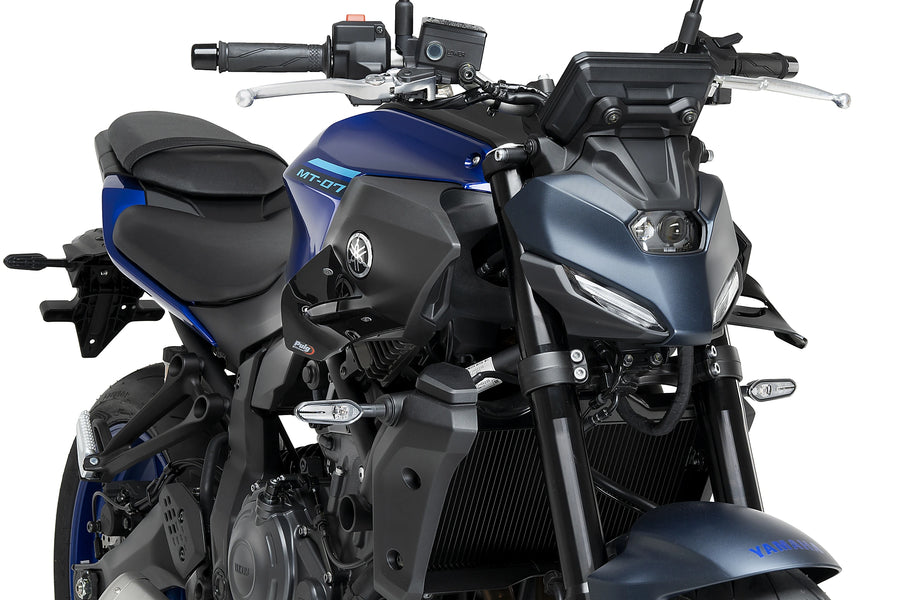 YAMAHA MT-07 Y-AMT [2025] - Spoiler D12 | Černá | PUIG 22416N