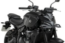 YAMAHA MT-07 [2025] - PUIG Naked Front Downforce Spoiler | Mattschwarz | PUIG 22417J