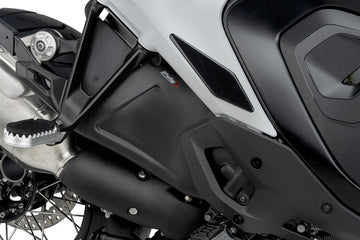 BMW R 1300 GS TROPHY [2025] - PUIG Seitenverkleidung unten | Mattschwarz | PUIG 22430J