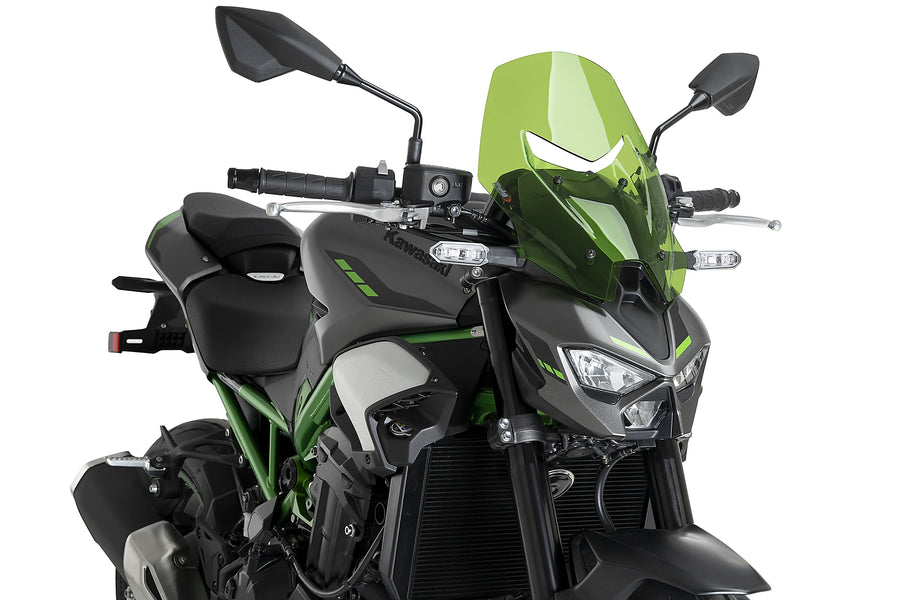 KAWASAKI Z 900 SE [2025] - Cestovní čelní sklo nové generace | Zelená | PUIG 22440V