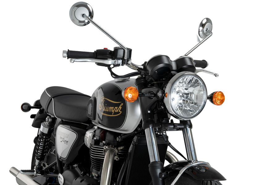 TRIUMPH BONNEVILLE T 120 BLACK [2025] – Nová generace Sport – Silně tónovaná