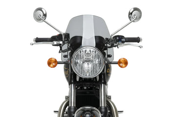 TRIUMPH BONNEVILLE T 120 BLACK [2025] – obrazovka R-Racer – černá