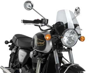TRIUMPH BONNEVILLE T 120 BLACK [2025] – cestovní plátno – průhledné