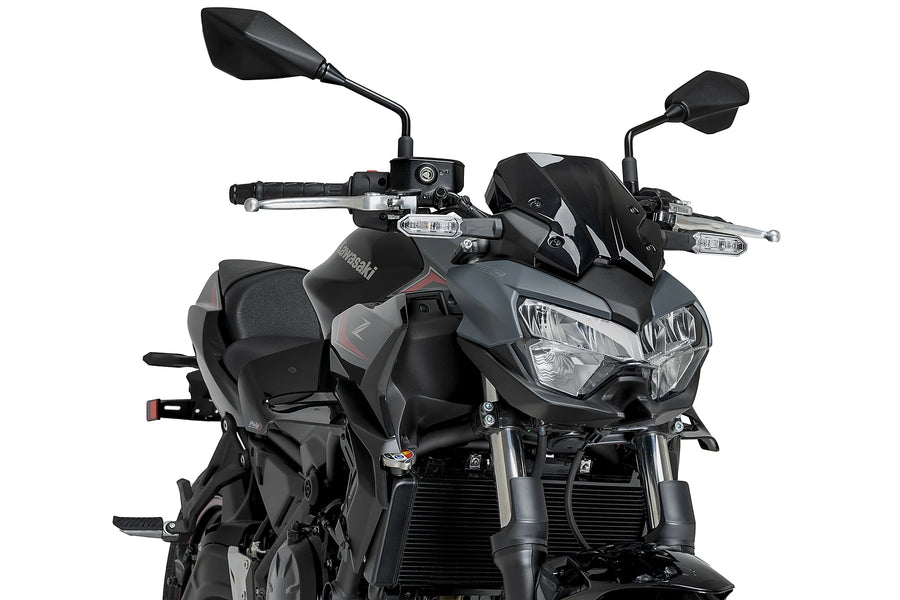 KAWASAKI Z 650 [2025] - Spoiler D12 | Černá | PUIG 22472N