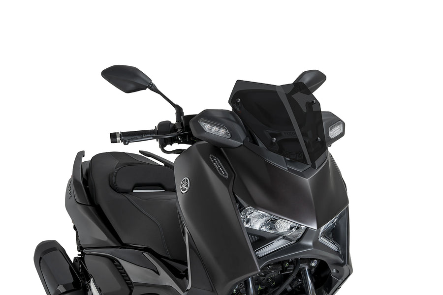 YAMAHA X-MAX 300 TECH MAX [2025] - Sportovní čelní sklo V-Tech Line | Silně tónovaný | PUIG 22571F