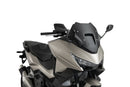 YAMAHA X-MAX 300 TECH MAX + [2025] - Čelní sklo V-Tech Line Sport | Matná černá | PUIG 22583J