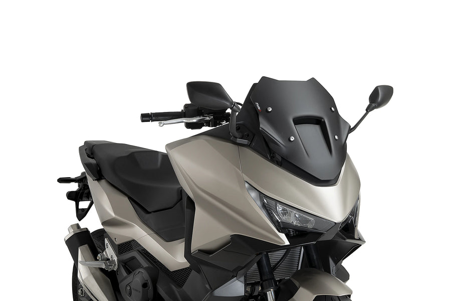 YAMAHA X-MAX 300 TECH MAX + [2025] - Čelní sklo V-Tech Line Sport | Matná černá | PUIG 22583J