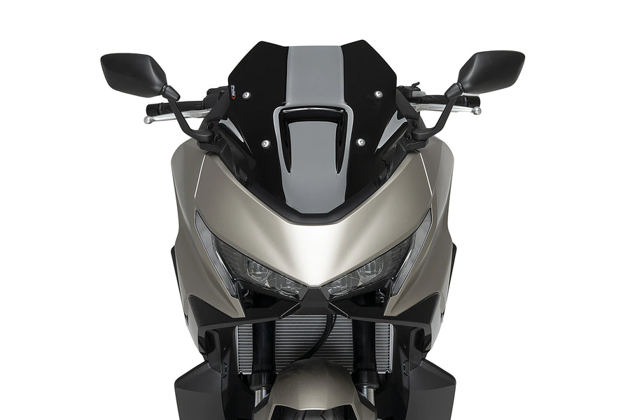YAMAHA X-MAX 300 TECH MAX + [2025] - Čelní sklo V-Tech Line Sport | Černá | PUIG 22583N