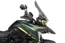 BENELLI TRK 702 [2025] – Touring screen – Transparentní detailní záběr