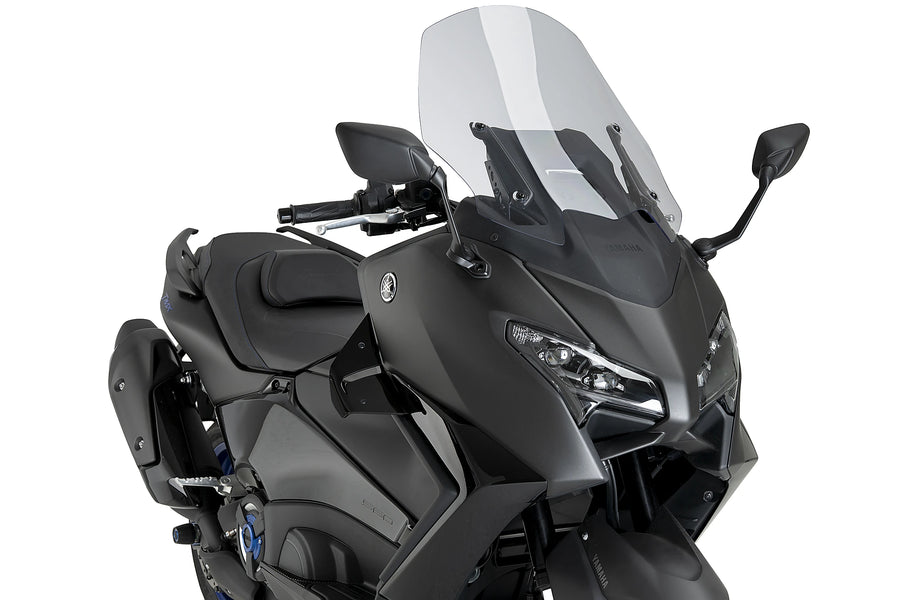 YAMAHA T-MAX 560 TECH MAX [2025] - D12 Spoiler | Černá | PUIG 22606N