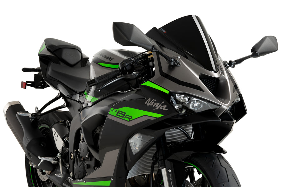 KAWASAKI ZX-6R NINJA [2025] – obrazovka Z-Racing – černá