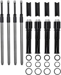 Harley-Davidson FLSTNSE 1800 Softail Deluxe CVO [2014-2015] - Quickee-Stößelstangenset mit Chrom-Abdeckungen – Bild 3