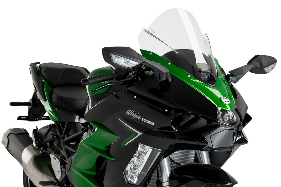 KAWASAKI NINJA H2 SX SE [2025] – obrazovka Z-Racing – černá