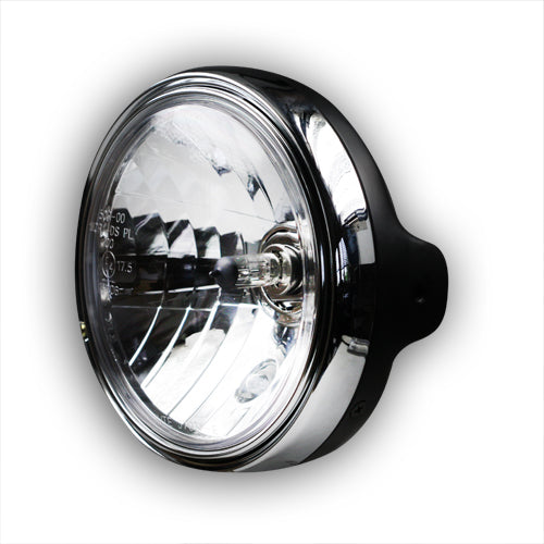 Yamaha SR 400 500 [alle Baujahre] – LTD-Style Scheinwerfer H4, 7 Zoll, Klarglas