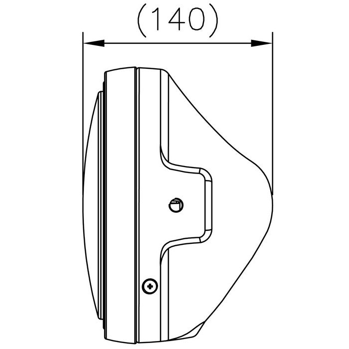 Scheinwerfer "LTD-Style" 7"