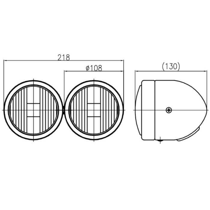 Scheinwerferset 3,5"