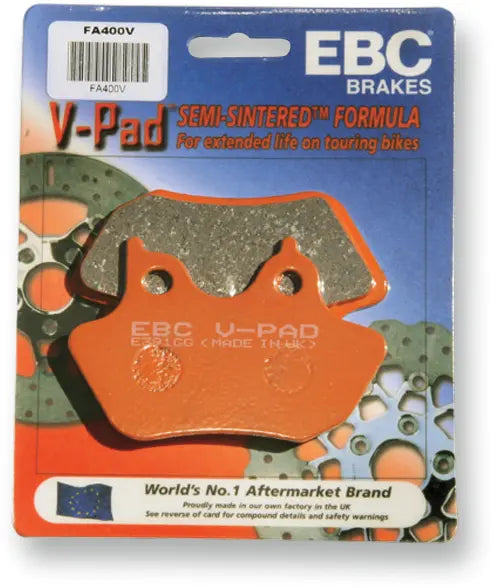 BMW F 800 ST [EBC] – Halbgesinterte „V“-Bremsbeläge vorne