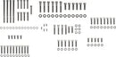 Harley Davidson FX [DRAG SPECIALTIES] – Kompletní sada šroubů motoru