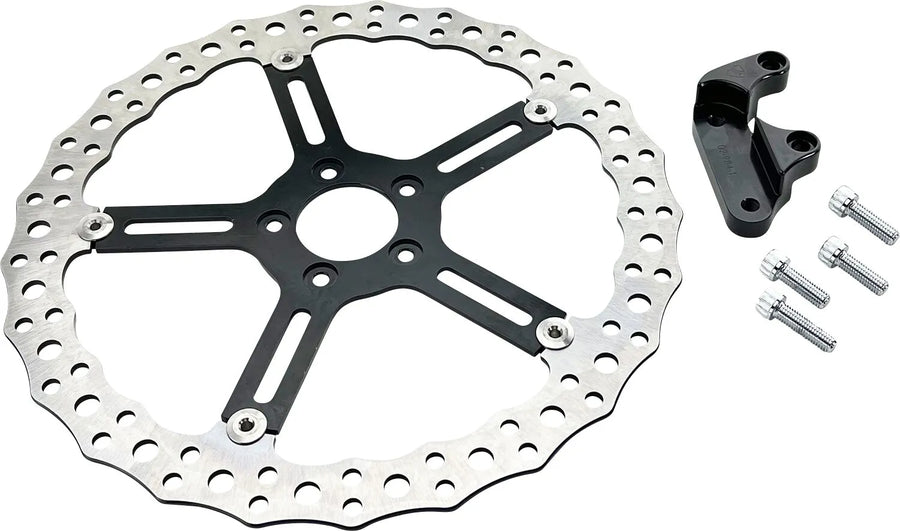 harley davidson fxlrst [ARLEN NESS] – sada 15" Big Brake Jagged Floating Rotor