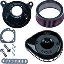 Harley-Davidson FLSTFBS 1800 Fat Boy S [2017] - Mini Teardrop Stealth Luftfilter-Kit – Oberfläche: Schwarz – Bild 3