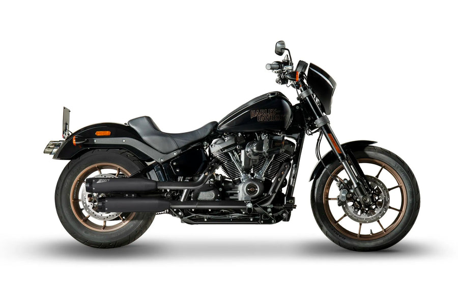 harley-davidson street bob [ZARD] – překrytý násuvný tlumič pro HD-SOFTAIL M8