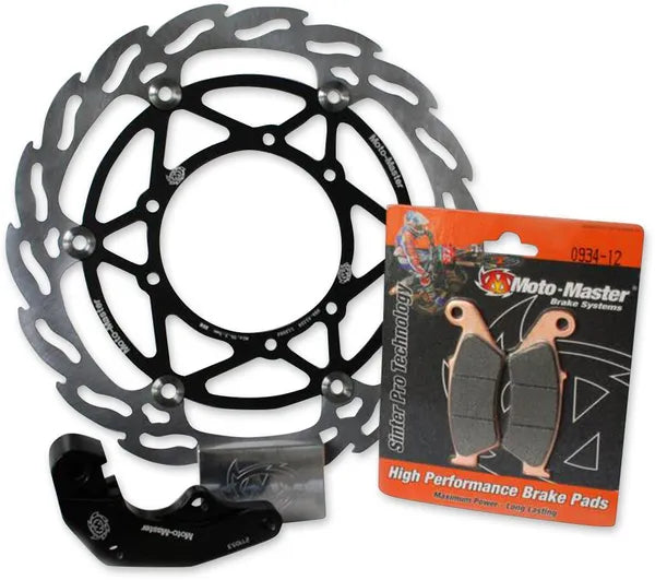 Kawasaki KX 112 [2022, 2024] - 260 mm Oversize-Bremssatz mit schwimmend gelagerter Bremsscheibe – Bild 4