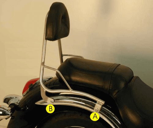 Kawasaki VN 900 CLA [2006-2017] - SISSYBAR bez mostu zavazadel