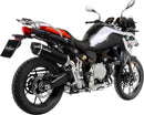 bmw f 850 gs [LEOVINCE] – Zadní tlumič Nero - nerez