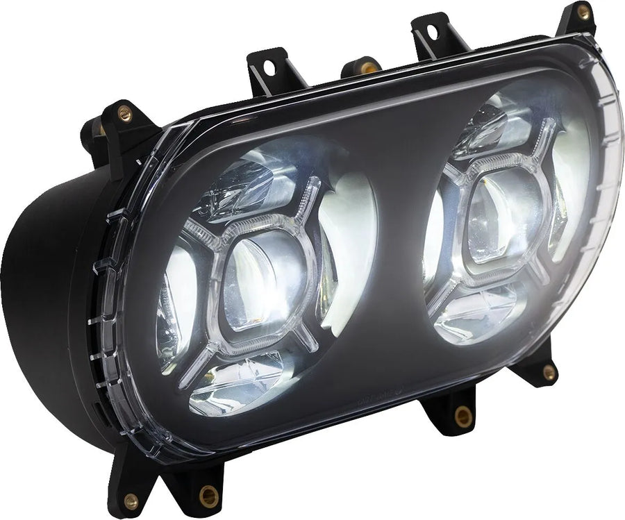 harley davidson fltruse [CUSTOM DYNAMICS] – světlomet Double-X LED