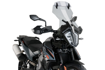 KTM 890 ADVENTURE R RALLY [2024] – cestovní čelní sklo se spoilerem – tónovaná