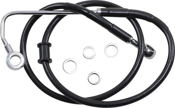 harley davidson flstc [DRAG SPECIALTIES] - Prodloužené brzdové vedení z nerezové oceli