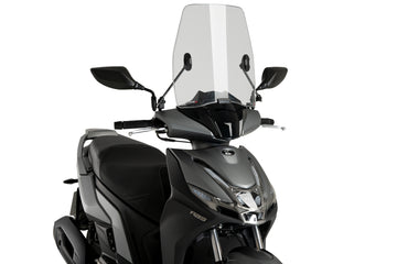 KYMCO AGILITY S 125I CBS E5 – Zástěna městské koloběžky – průhledná