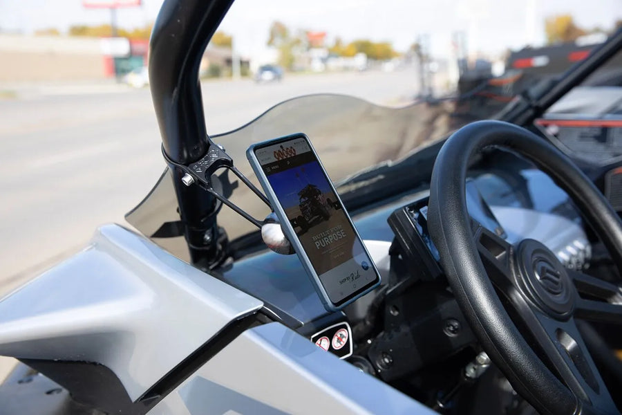 cf moto 800 [KLOCK WERKS] – Držák na mobilní telefon Roll Cage