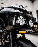 harley-davidson silniční kluzák [CUSTOM DYNAMICS] – ventilační vložky Genesis® 4 Dynamic LED Road Glide®-4