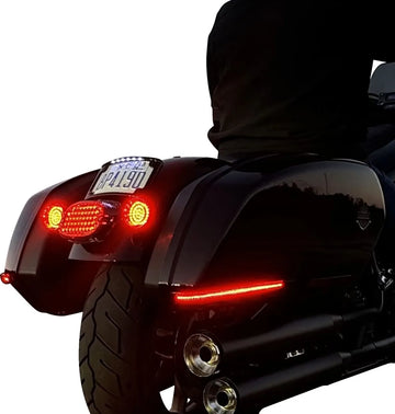 harley davidson fxlrst [CUSTOM DYNAMICS] – LED osvětlení sedlové brašny - 0
