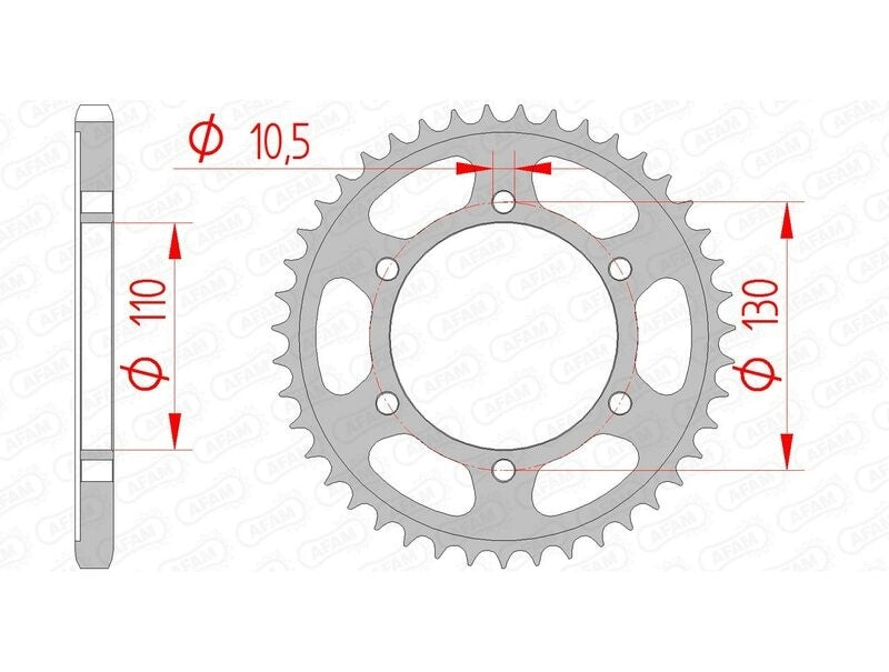 Suzuki Katana S 1000 [2020-2021] - Kettenkit 525 XHR4 - 17/44-116 - Standard Kettenrad Stahl