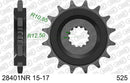 Suzuki GSX-S 950 A 2 ABS [2022-2025] - Kettenkit 525 XHR4 - 17/44-116 - Standard Kettenrad Stahl