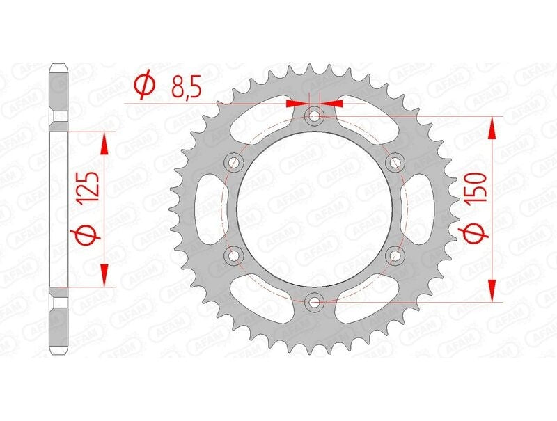 KTM 890 Adventure [2021-2024] - Kettenkit 520 XSR4 - 16/45-118 - Standard Kettenrad Stahl